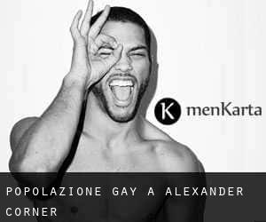 Popolazione Gay a Alexander Corner